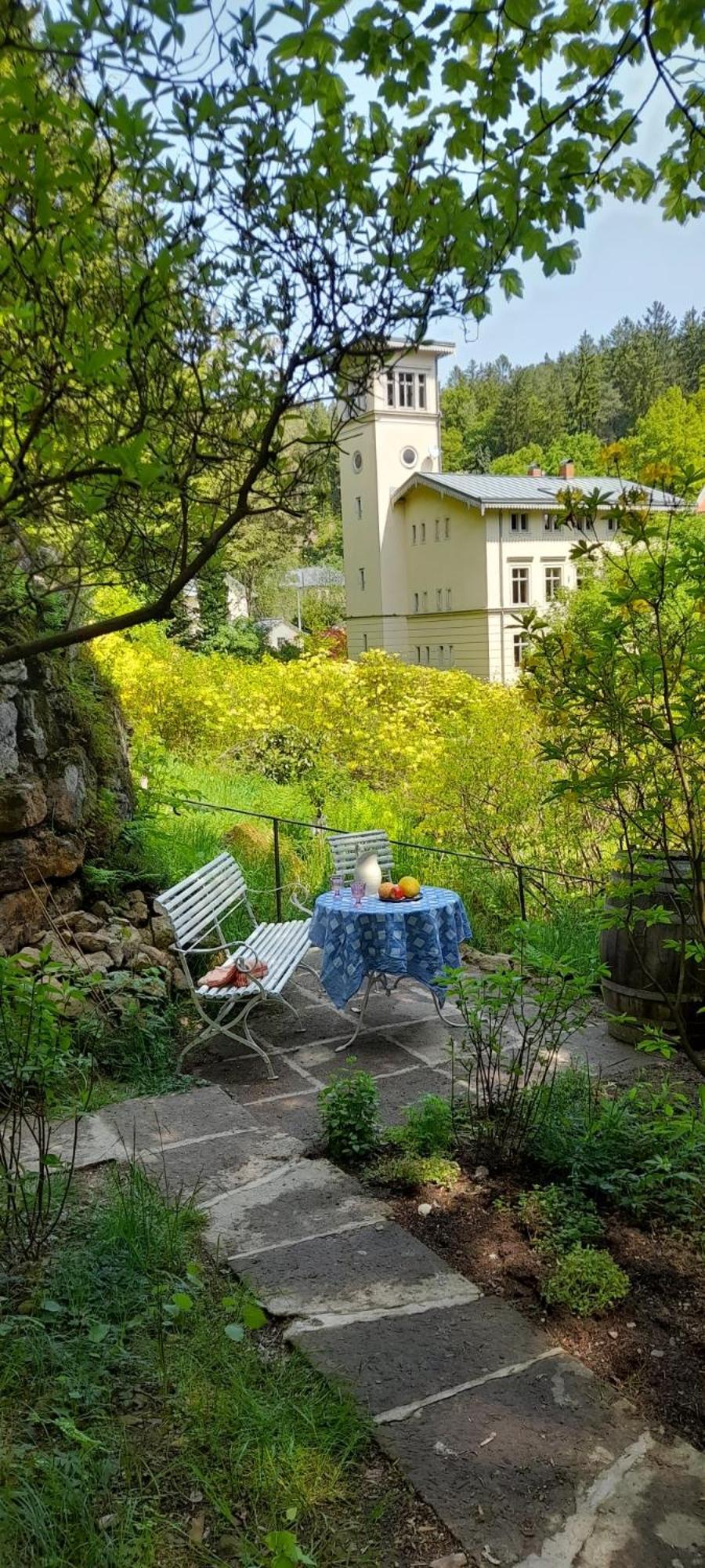 Villa Rapunzel Trifft Dornroeschen à Rosenthal-Bielatal Extérieur photo